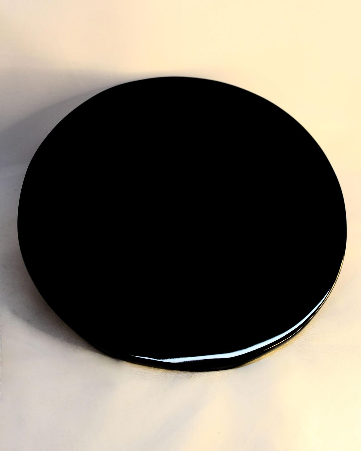 ESPEJO DE OBSIDIANA NEGRA 15cm