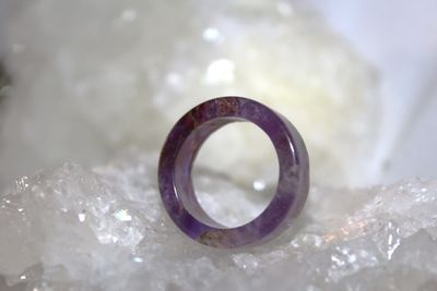 ANILLO DE CUARZO AMATISTA #9