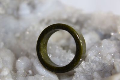 ANILLO DE OBSIDIANA DORADA #10