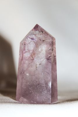 PUNTA CUARZO AMATISTA 6cm