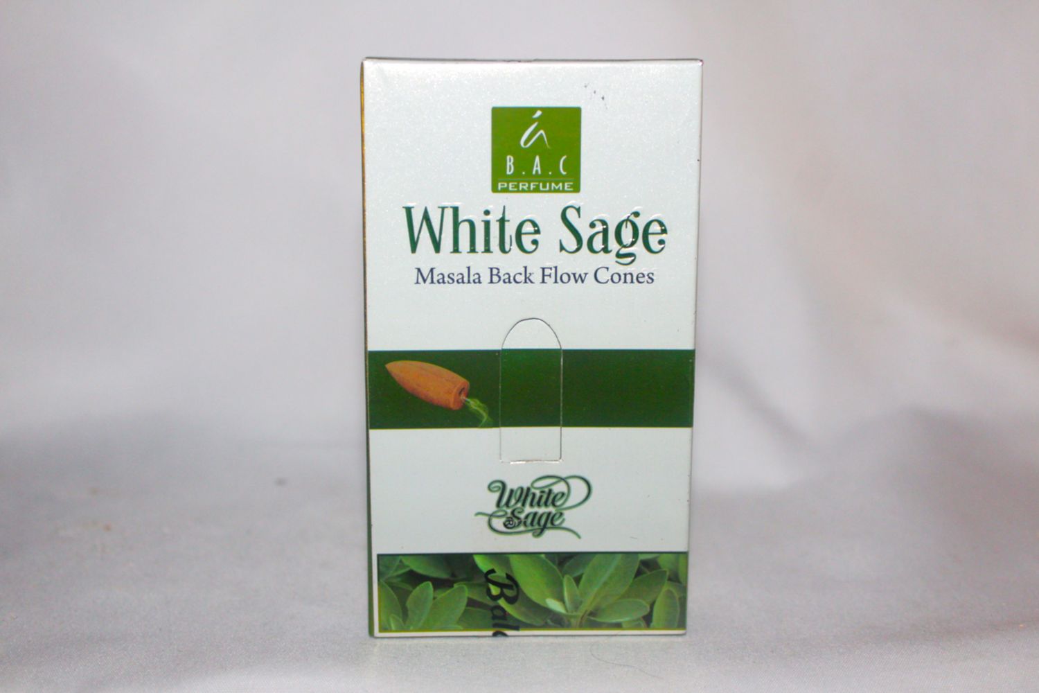WHITE SAGE MASALA BACK FLOW CONES B.A.C.