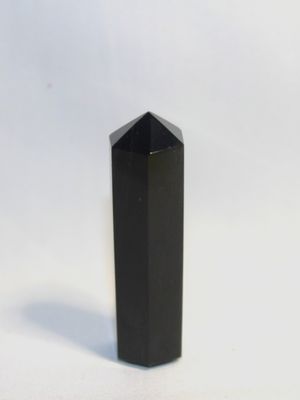 PUNTA OBSIDIANA PLATEADA 6.5cm