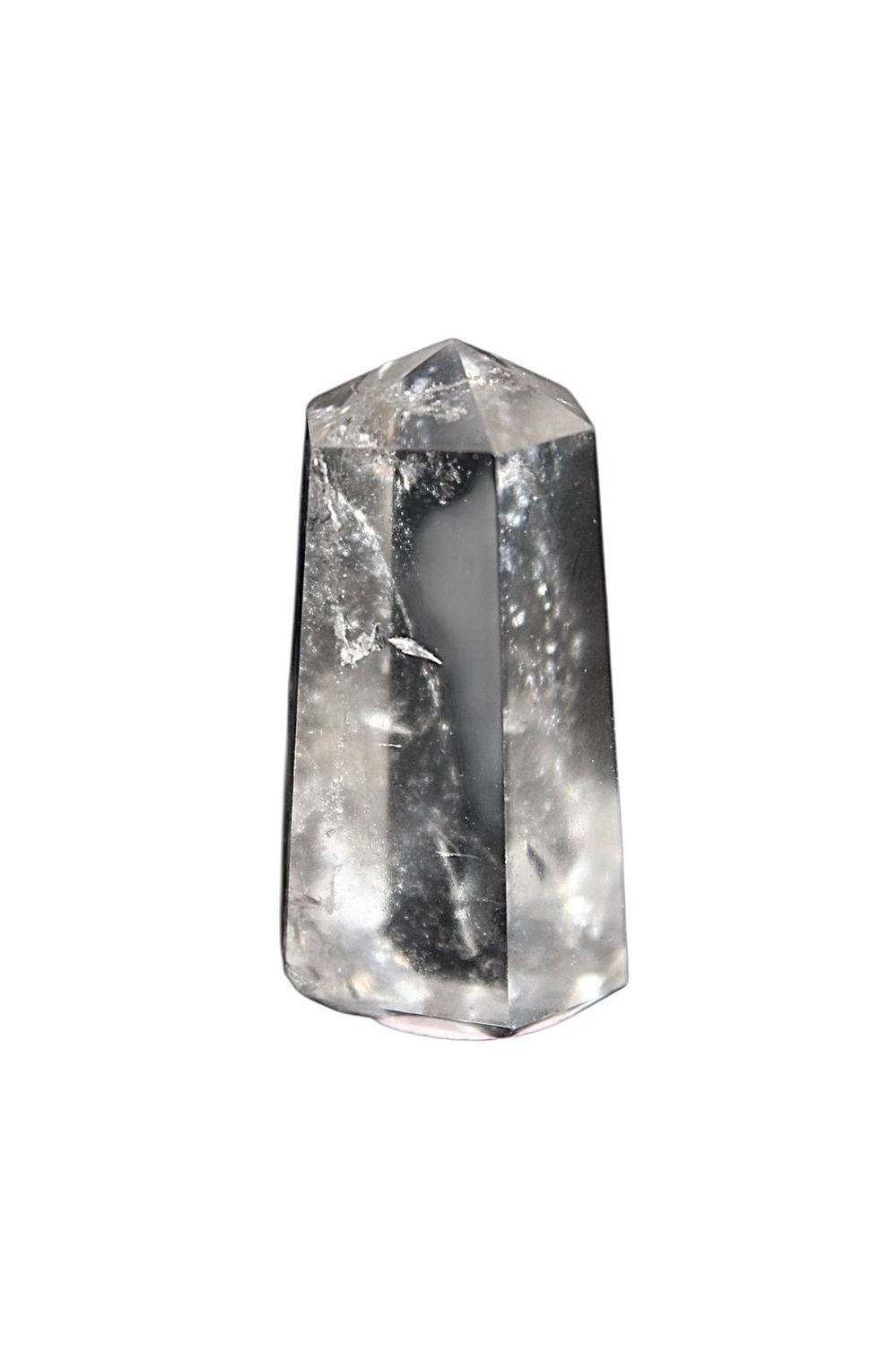 PUNTA CUARZO BLANCO 3. 8cm