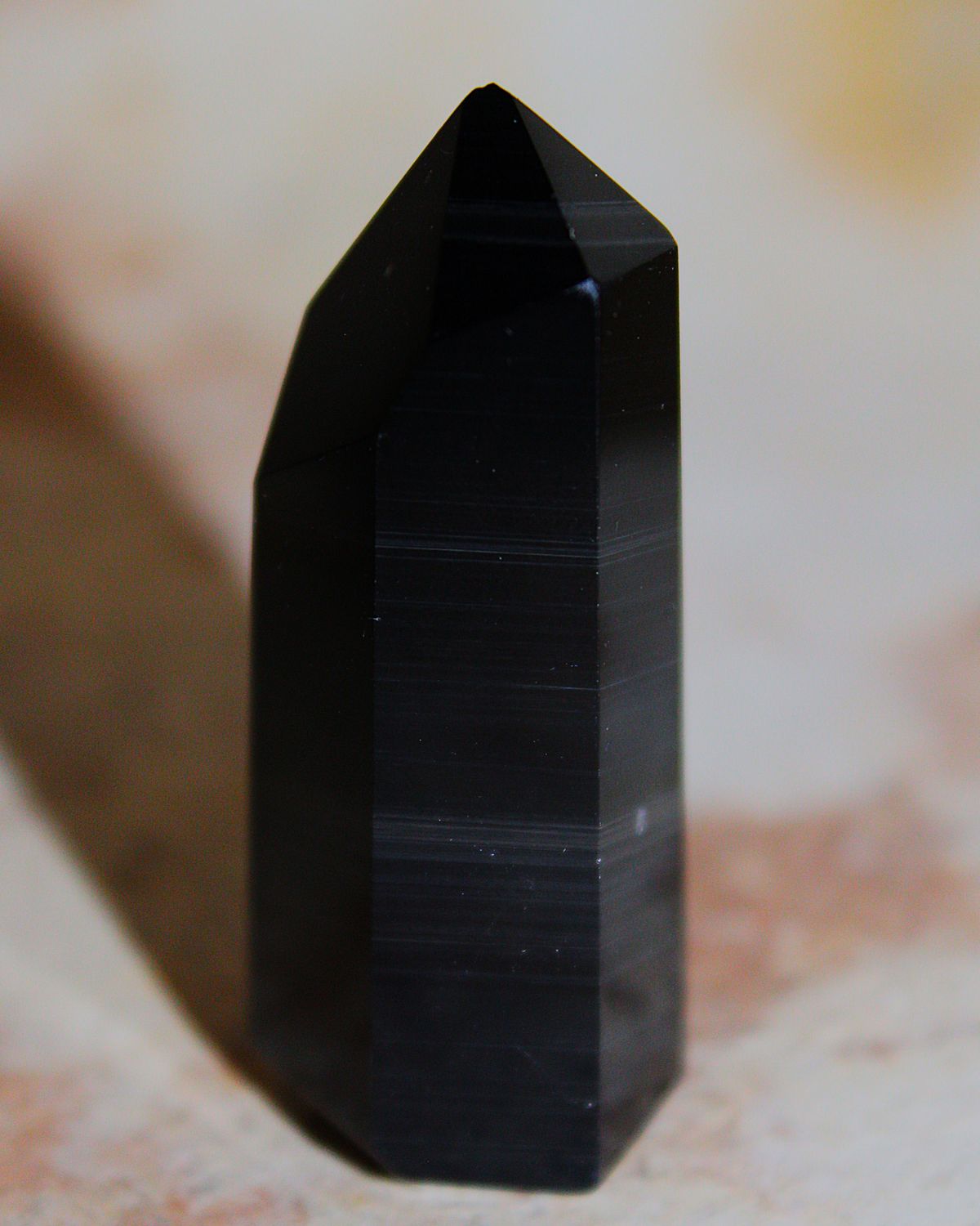 PUNTA OBSIDIANA 5cm