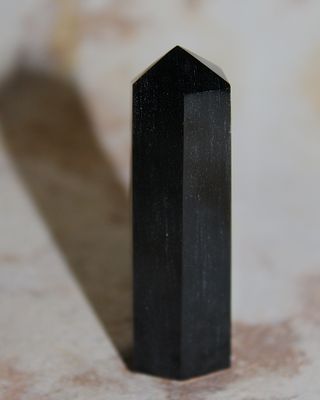 PUNTA OBSIDIANA PLATEADA 6.5cm