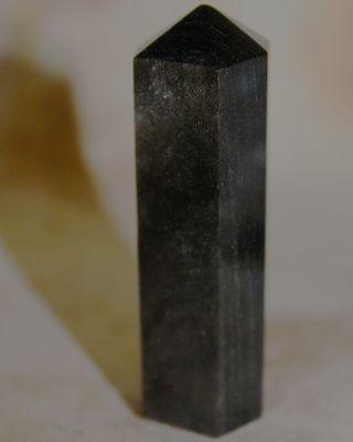 PUNTA OBSIDIANA PLATEADA 6.5cm
