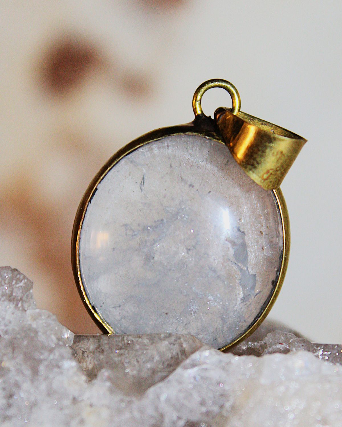 DIJE CUARZO CRISTAL