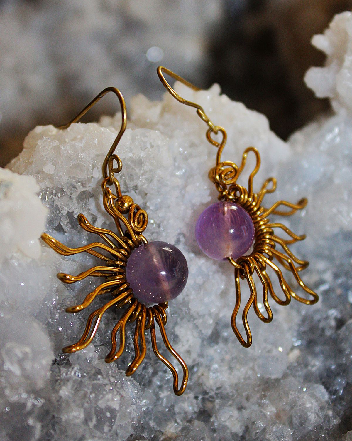 ARETES DE SOL  AMATISTA