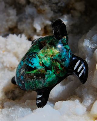 TORTUGA CON CRISOCOLA