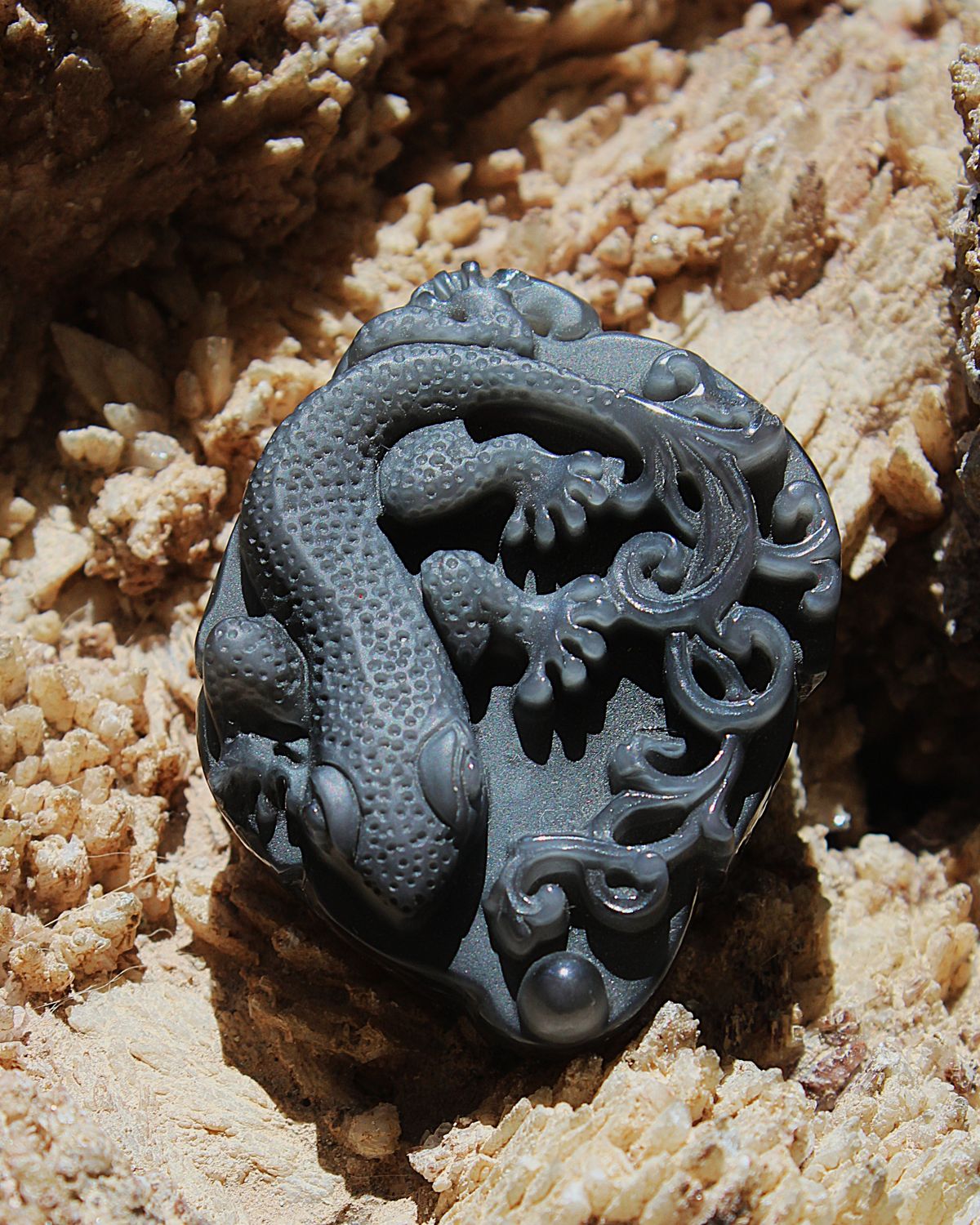 GECKO DE OBSIDIANA