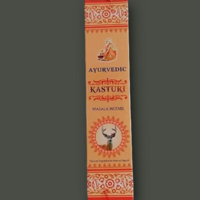 INCIENSO AYURVEDIC "KASTURI"