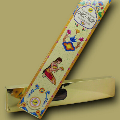 INCIENSO INDIAN HERITAGE "AMBER MUSK"