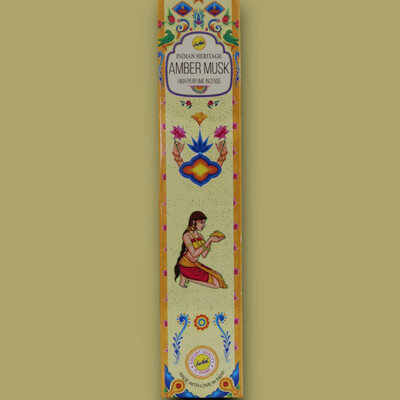 INCIENSO INDIAN HERITAGE "AMBER MUSK"