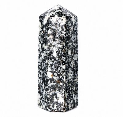 PUNTA GENERADORA CUARZO CON TURMALINA 6.5cm