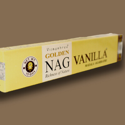 INCIENSO GOLDEN NAG VAINILLA