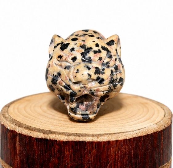 CABEZA JAGUAR JASPE DALMATA