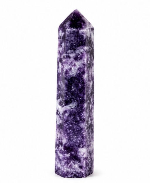 PUNTA GENERADORA LEPIDOLITA  9cm