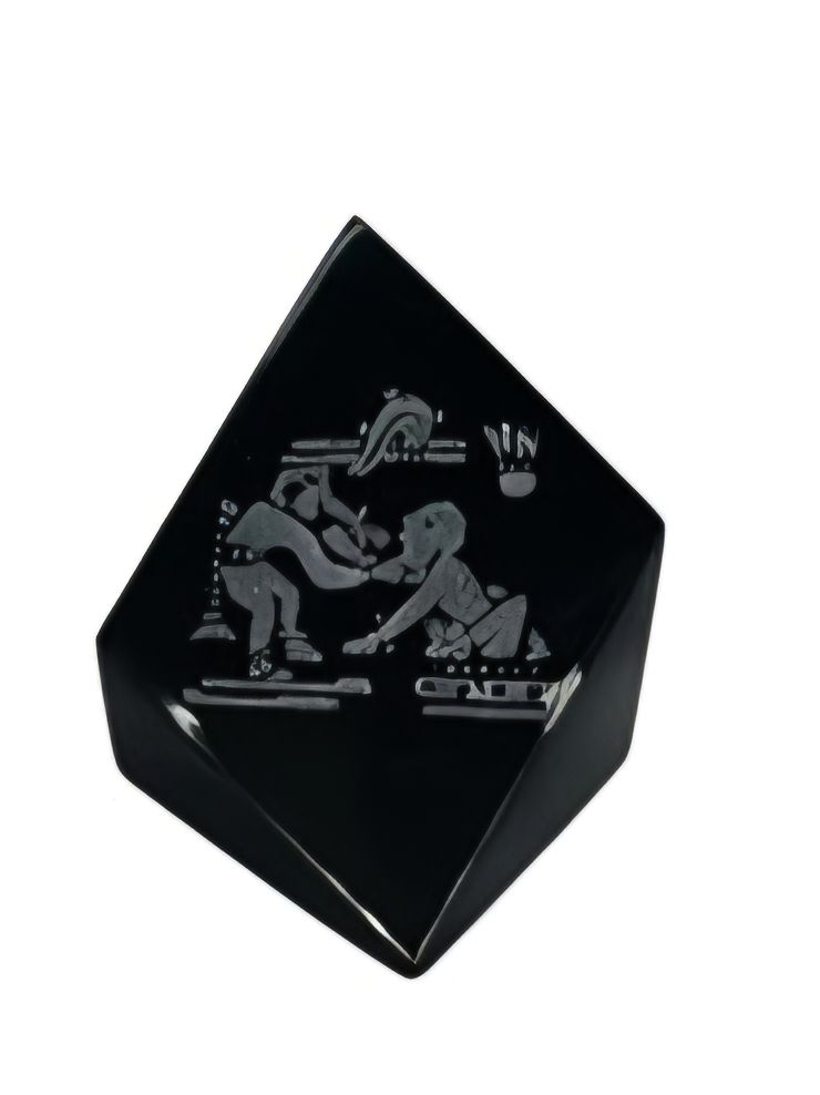 PISA PAPEL EXTRACCION MAYA  OBSIDIANA