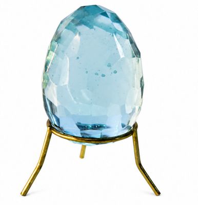 HUEVO DE CRISTAL FACETEADO
