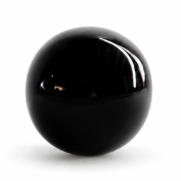 ESFERA OBSIDIANA NEGRA 4cm