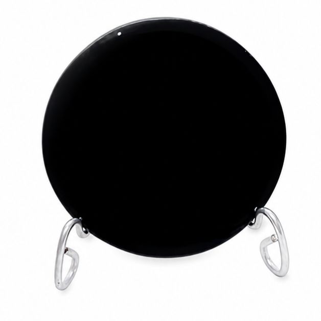 ESPEJO DE OBSIDIANA NEGRA 5cm