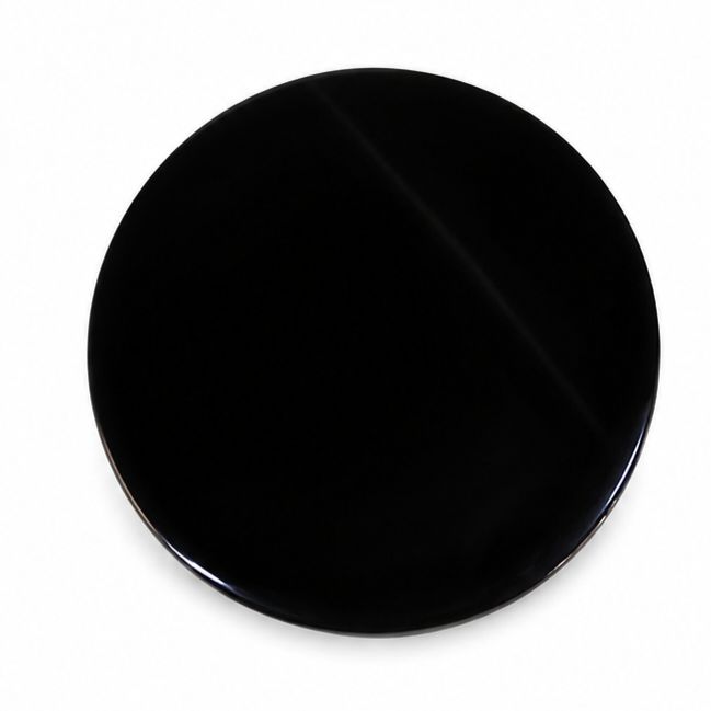 ESPEJO DE OBSIDIANA NEGRA 20cm