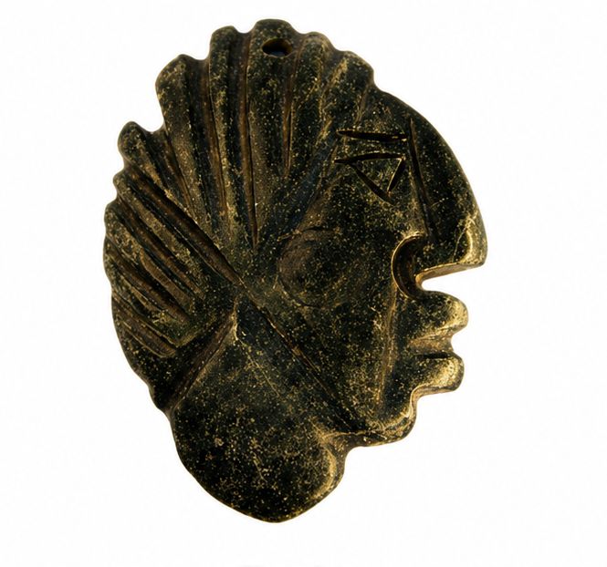 ROSTRO REPLICA PREHISPANICA JADE