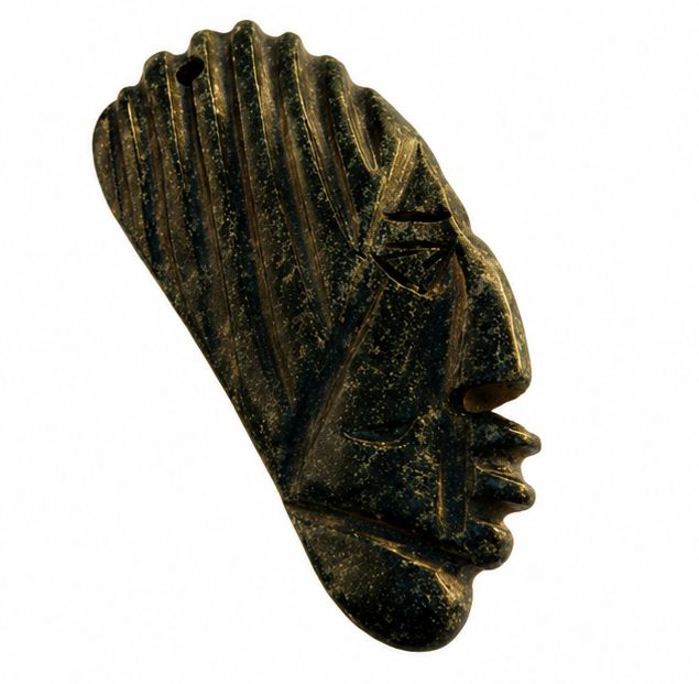 ROSTRO REPLICA PREHISPANICA JADE