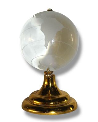 GLOBO TERRAQUEO CRISTAL