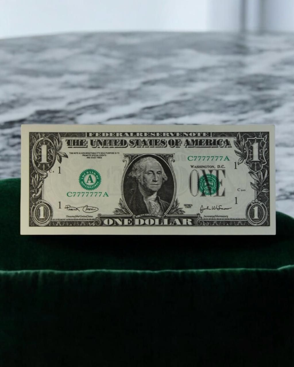 BILLETES DE UN DOLAR