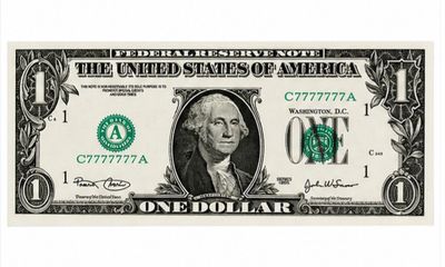 BILLETES DE UN DOLAR