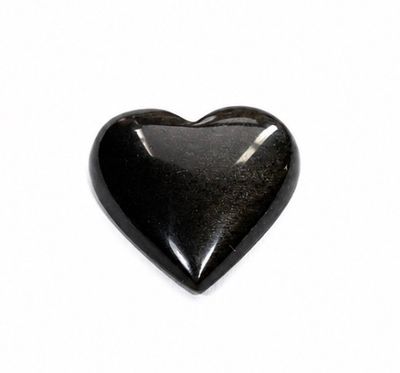 CORAZON DE OBSIDIANA DORADA