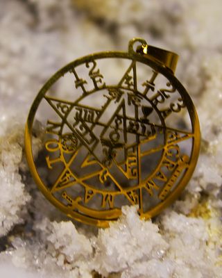 DIJE TETRAGRAMATON ACERO