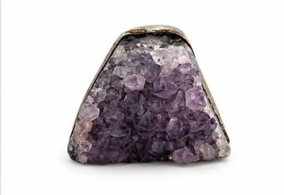 ANILLO DE CUARZO AMATISTA