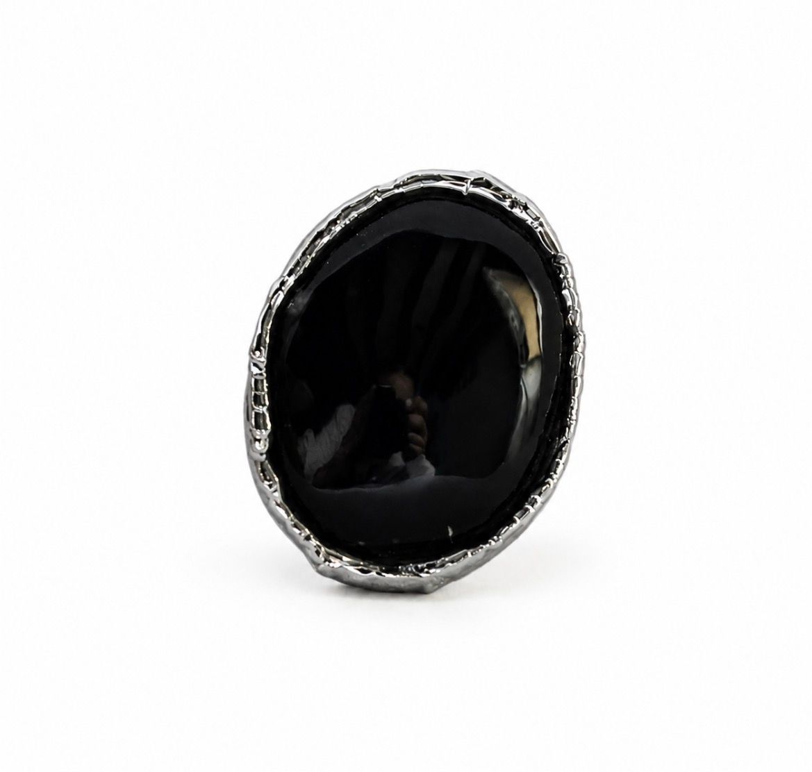 ANILLO OBSIDIANA NEGRA