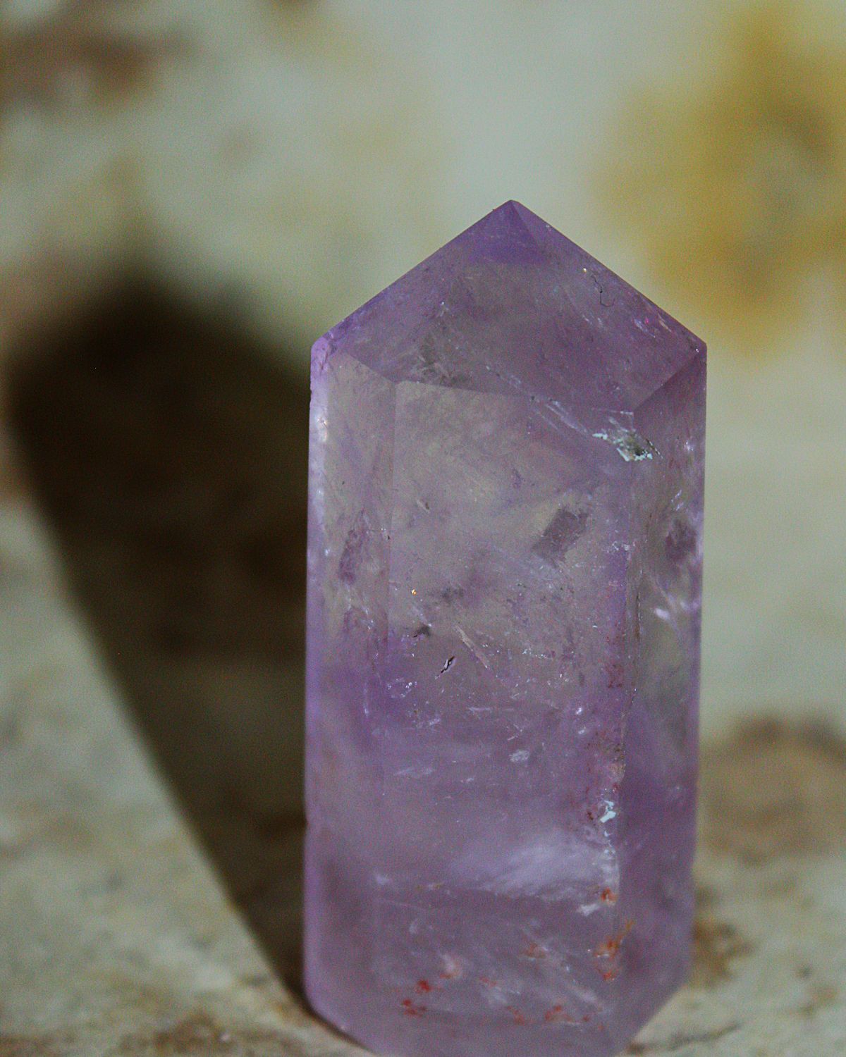 PUNTA CUARZO AMATISTA 5.5cm
