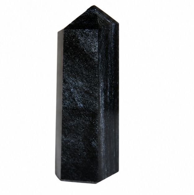 PUNTA OBSIDIANA PLATEADA 5.5cm