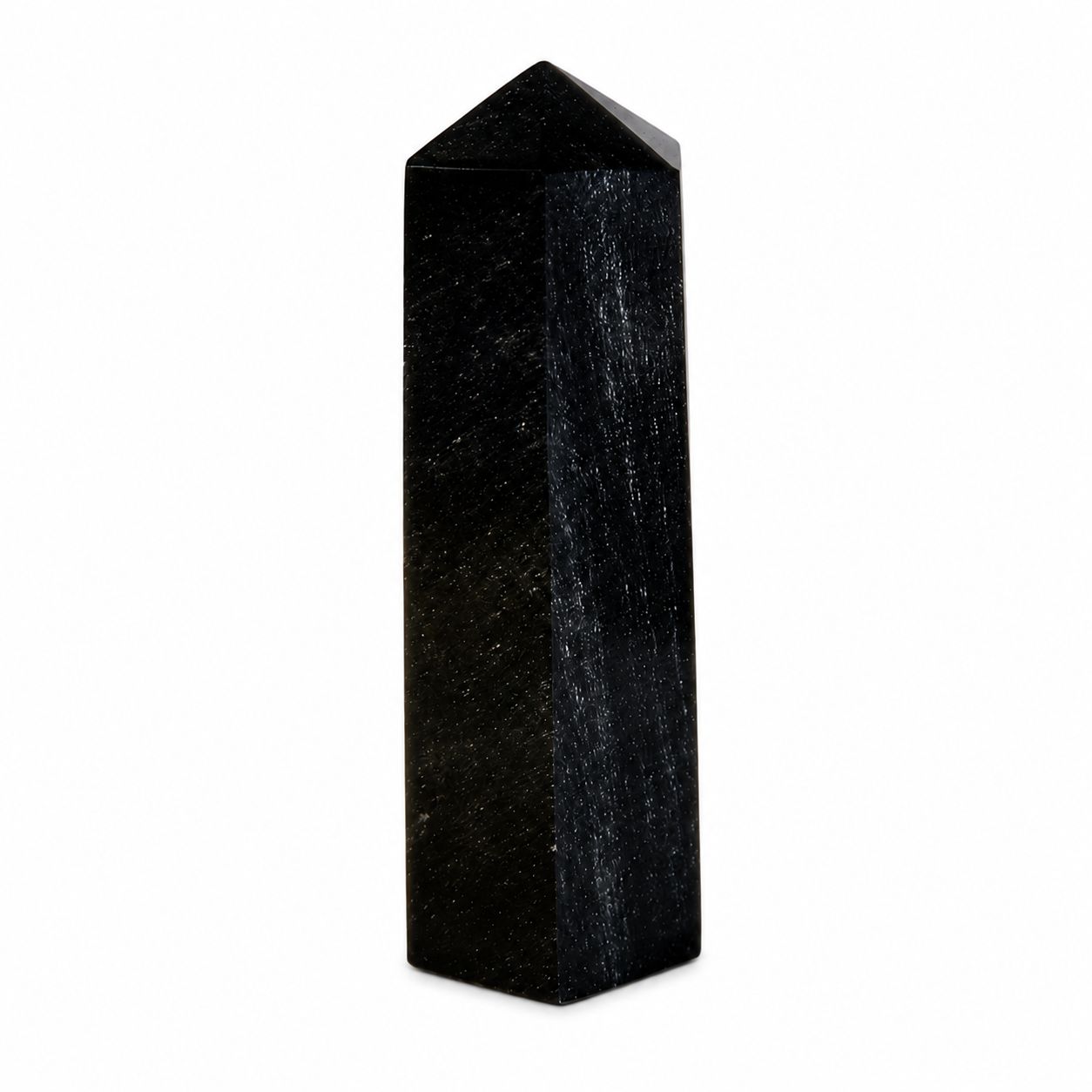 PUNTA OBSIDIANA PLATEADA 5.5cm