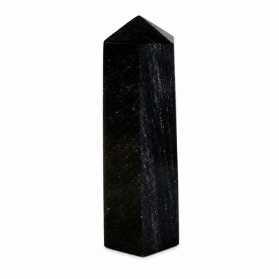 PUNTA OBSIDIANA PLATEADA 5.5cm
