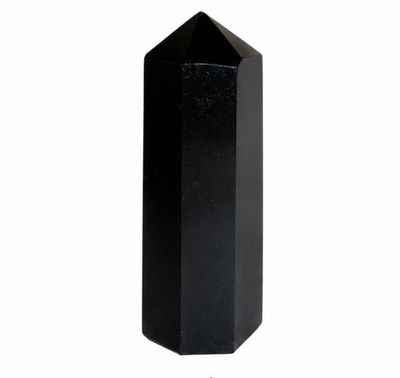 PUNTA OBSIDIANA NEGRA 6.5cm