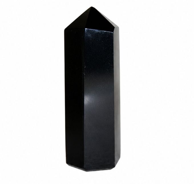 PUNTA OBSIDIANA NEGRA 6.5cm