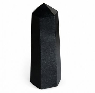 PUNTA OBSIDIANA PLATEADA 6.5cm