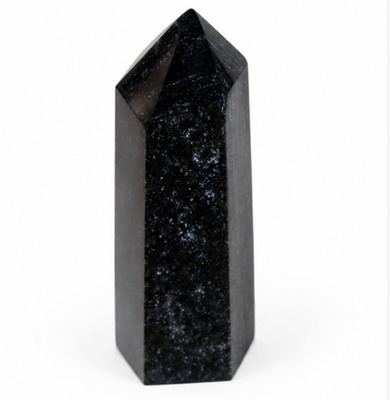 PUNTA OBSIDIANA PLATEADA 6.5cm