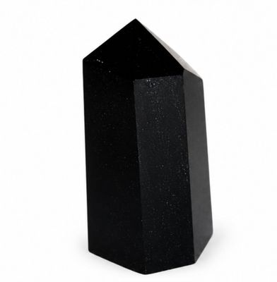 PUNTA OBSIDIANA PLATEADA 5cm