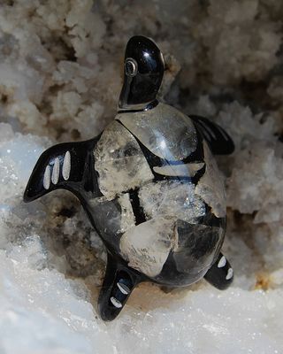 TORTUGA CON CUARZO