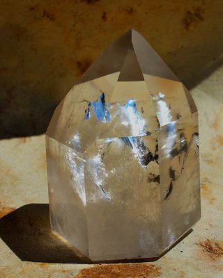 PUNTA CUARZO CRISTAL 8cm