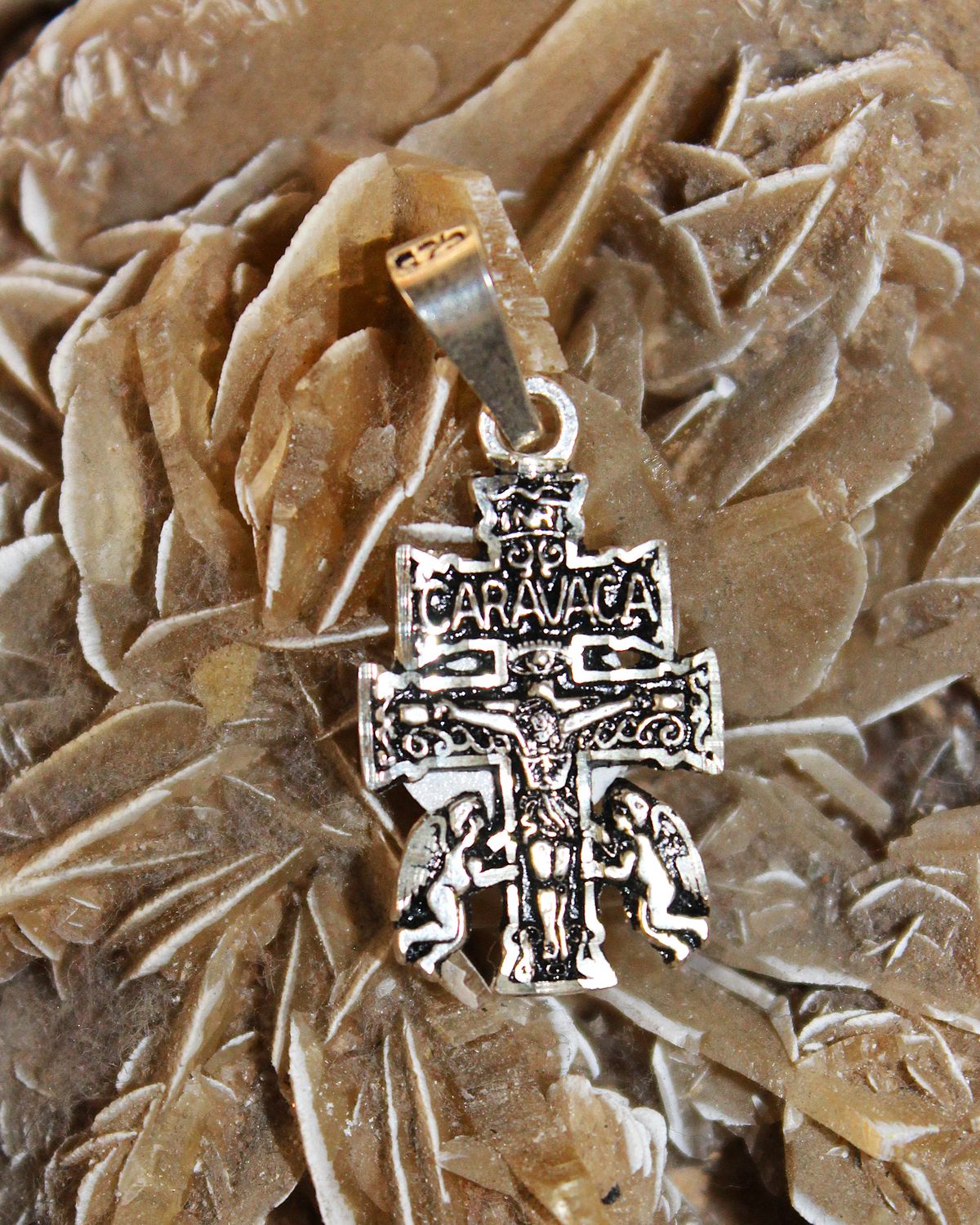 DIJE CARAVACA DE PLATA