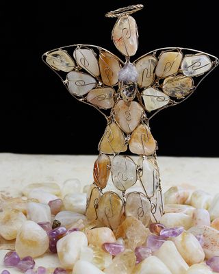 ANGEL DE CITRINO 18cm