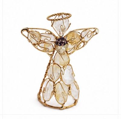 ANGEL DE CITRINO 10cm