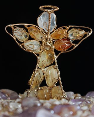 ANGEL DE CITRINO 8cm